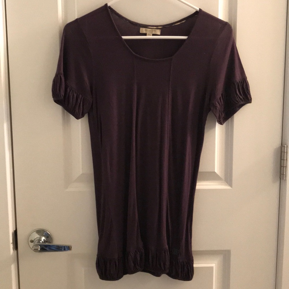 Burberry plum shirt size S